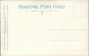 Mahone Bay Nova Scotia NS Halfax and Southwestern Railway c1910 Postcard