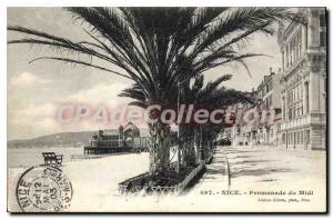 Postcard Old NICE Promenade du Midi