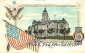 Cheyenne, Wyoming, WY State Capital USA Unused light crease top edge, light c...