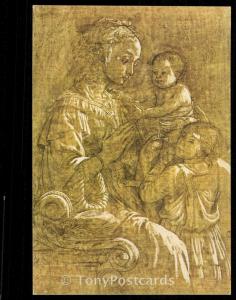 Filippo Lippi - Madonna col Bambino e due angeli