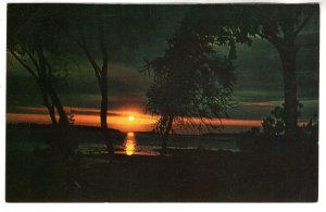 Sunset on Lake Trees, Tobermory, Ontario