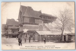 Saint-Cloud France Postcard Permanent Stands of the Racecourse c1910