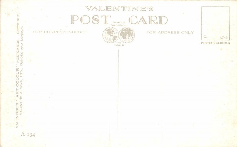 Lot 37 widecombe fair postcard devon uk horse riding