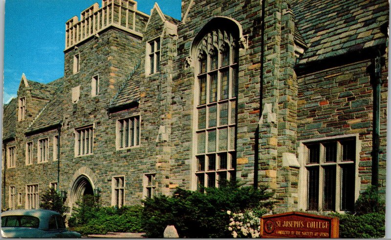 Vtg 1950s St Joseph's College Philadelphia Pennsylvania PA Unused Postcard