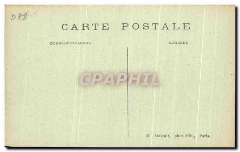 Old Postcard Chevreuse Valley Chateau de Dampierre frontage South