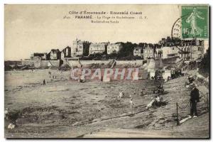 Old Postcard Parame La Plage de Rochebonne