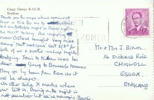 Belgium Postcard - Camp Glaeys R.3.C.B. - Bredene    V2188