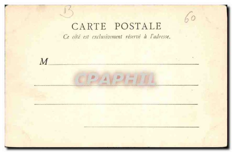 Postcard Pierrefonds Old Belfry Chapel Staircase