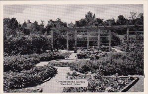 Westfield Grandmother's Garden Massachusetts Dexter Press