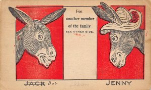 Jack and Jenny Donkey 1907 