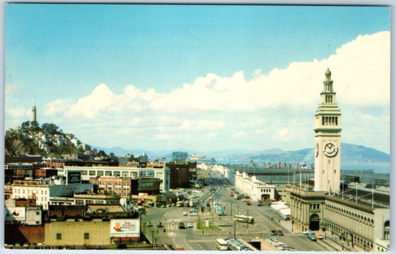 c1950s San Francisco Cali Embarcadero Fisherman's Wharf China Basin Port CA A221