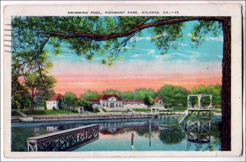 Swimming Pool, Piedmont Park, Atlanta GA