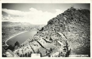 bolivia, COPACABANA, Panorama (1958) RPPC Postcard