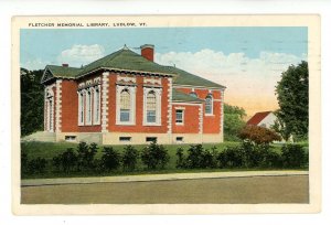 VT - Ludlow. Fletcher Memorial Library