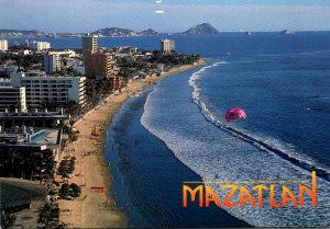 Mexico Mazatlan View Along The Golden Zone Beaches