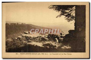 Old Postcard Mont Sainte Odile Convent and the Wall Paien