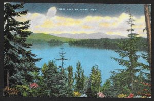 Priest Lake Idaho Unused c1930s