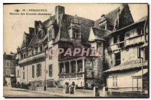 Old Postcard Perigueux House Renaissance Consuls