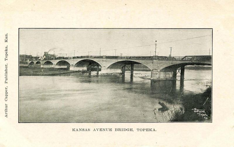 KS - Topeka. Kansas Avenue Bridge