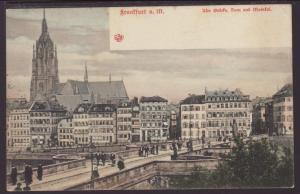 Ulte Brude,Dom und Mainfai,Frankfurt,Germany Postcard