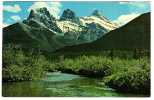 Three Sisters Mountains, Banff National Park, Alberta