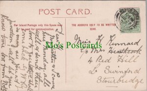 Genealogy Postcard - Kennard / Heathcock, 4 Red Hill, Stourbridge GL204