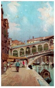 Italy Venice , Ponte di Rialto