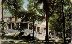 Beyer Brothers College, Winona Lake IN Vintage Postcard U78