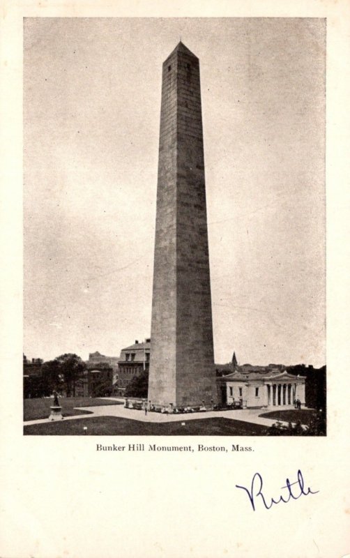 Massachusetts Boston Bunker Hill Monument