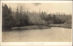 Rockfall Middlefield Connecticut CT South of Factory Real Photo Postcard