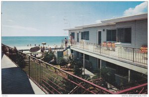 Exterior,  Treasure Shores Motel Apartments,  St. Petersburg,  Florida,  PU_1955