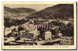 Old Postcard La Bourboule View On The Casino La Vallee De Vendeix and tray Ch...