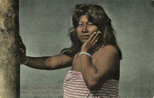 argentina, CHACO, India Chamacoco, Túgulè, Indian Woman (1910s) Postcard