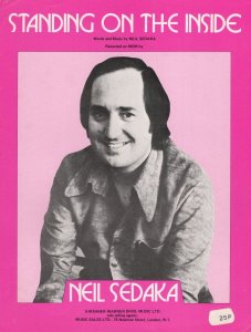 Neil Sedaka Standing On The Inside Sheet Music