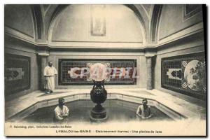 Old Postcard Cures Lamalou Baths Thermal baths A luxury pool