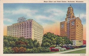 Minnesota Rochester Mayo Clinic And Hotel Kahler 1942