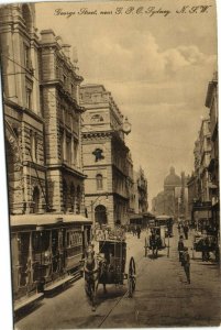 PC CPA AUSTRALIA, SYDNEY, GEORGE STREET, Postcard (b27062)