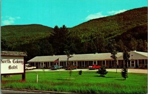 North Colony Motel Bartlett New Hampshire NH UNP Chrome Postcard D13