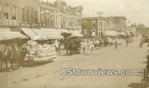 Real Photo - Patriotic Parade May 1909 in York, Nebraska