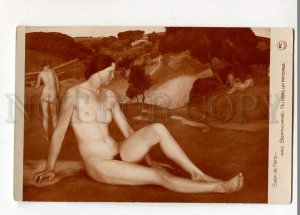 3073132 NUDE Women NYMPH by BERTHOMME vintage ART DECO SALON PC