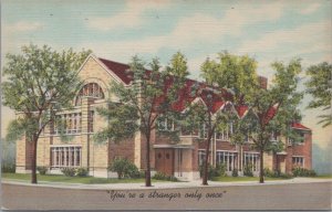 Postcard The Lorimer Memorial Baptist Church Chicago IL