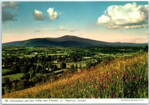 Mt. Slievenamon and Suir Valley Near Clonmel, County Tipperary, Ireland