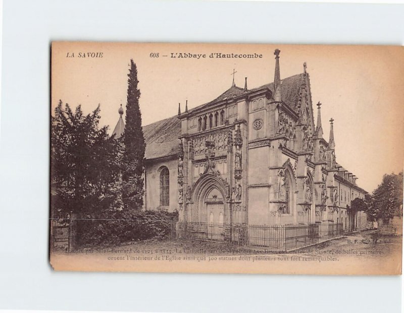 Postcard L'Abbaye d'Hautecombe, Saint-Pierre-de-Curtille, France