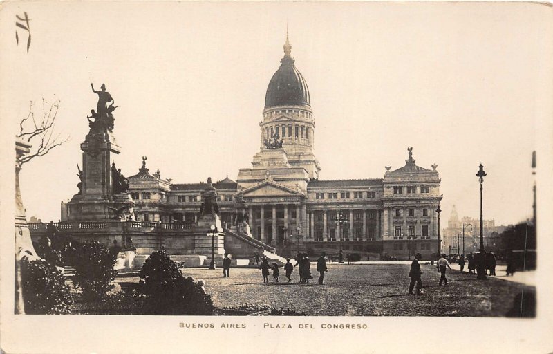 Lot285 palaza del congreso buenos aires real photo argentina