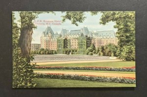 Mint Vintage CPR Empress Hotel Victoria BC Canada Picture Postcard