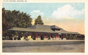 Palmyra Pennsylvania Train Station Vintage Postcard AA18667