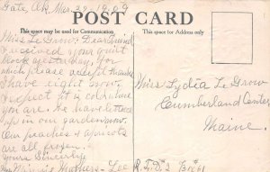 Gate Oklahoma Greetings Flowers Glitter Postcard AA87512