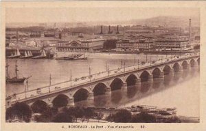 France Bordeaux Le Pont Vue d'ensemble