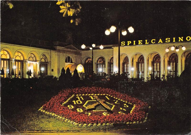 B31965 Kur und KongreBstadt Baden bei Wien Spielcasino mit Blumenuhr  austria