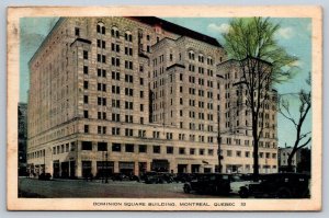 Dominion Square Building, Montreal, Quebec, Vintage 1956 PECO Postcard